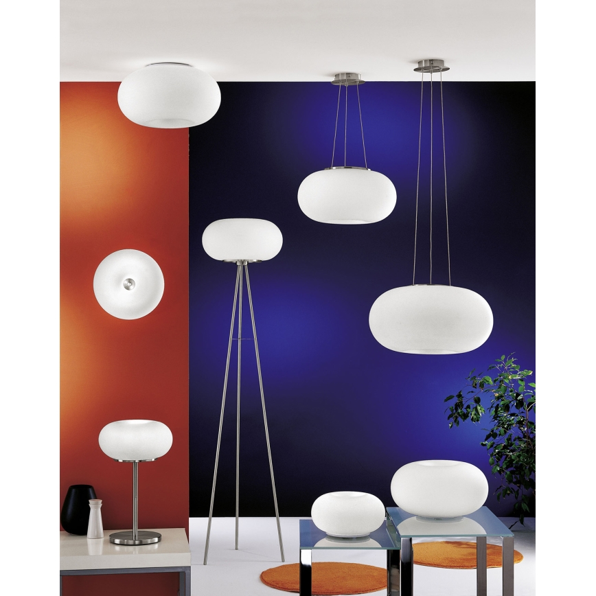 EGLO - Lestenec na vrvici OPTICA 2xE27/60W pr. 45 cm