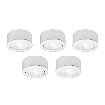 EGLO 87046 - SET 5x Podelementna svetilka PICCOLO 1 5xG4/20W/230V
