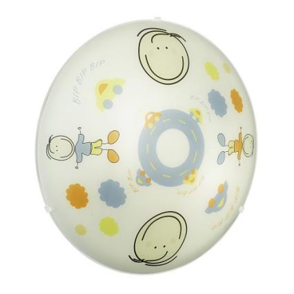 EGLO 88972 - Otroška stropna svetilka JUNIOR 2  2xE27/60W večbarvna
