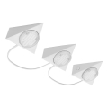 Eglo 89606 - SET 3x Reflektor KOB 1 3xGX53/7W/230V