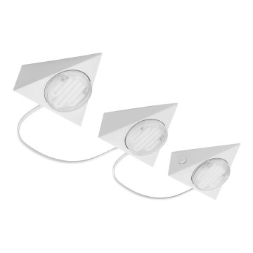 Eglo 89606 - SET 3x Reflektor KOB 1 3xGX53/7W/230V