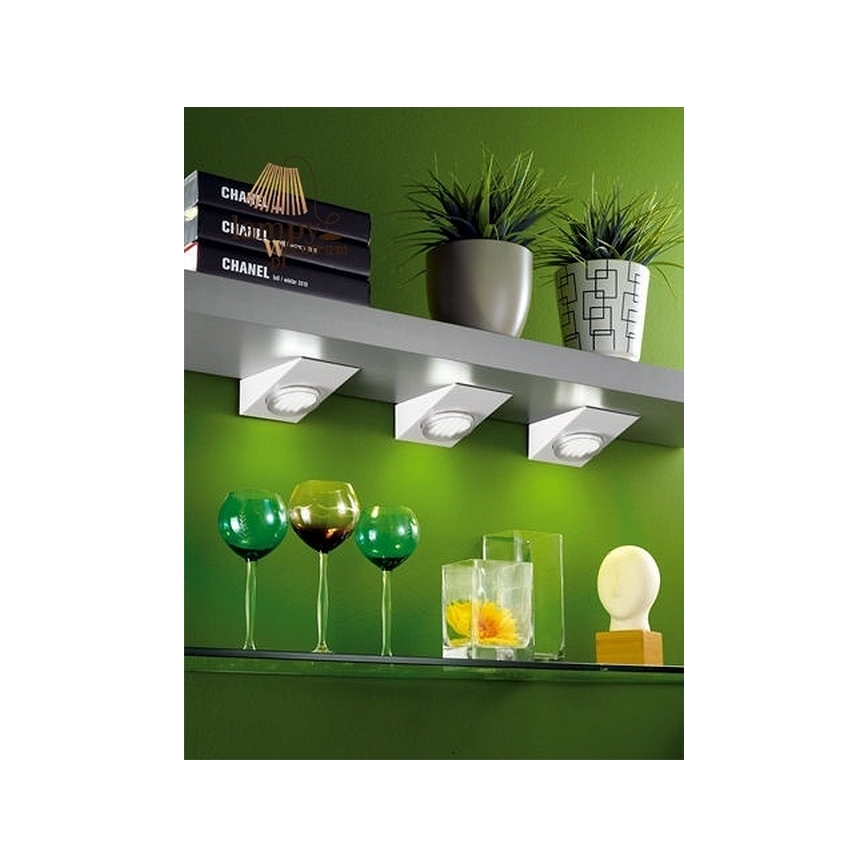 Eglo 89608 - KOMPLET 3x Reflektor KOB 3xGX53/7W/230V