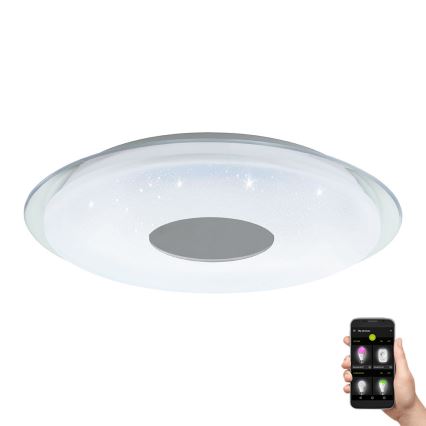 Eglo - LED Zatemnitvena stropna svetilka LED/44,8W/230V 2700-6500K ZigBee