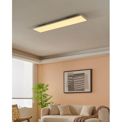 Eglo - LED Zatemnitvena stropna svetilka LED/33,5W/230V bela ZigBee