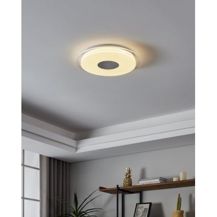 Eglo - LED Zatemnitvena stropna svetilka LED/19,2W/230V ZigBee