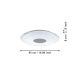 Eglo - LED Zatemnitvena stropna svetilka LED/19,2W/230V ZigBee