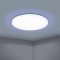 Eglo 900086 - LED RGBW Zatemnitvena stropna svetilka ROVITO-Z LED/14,6W/230V 2700-6500K pr. 29,5 cm bela