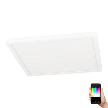 Eglo - LED RGBW Zatemnitvena stropna svetilka LED/14,6W/230V bela ZigBee