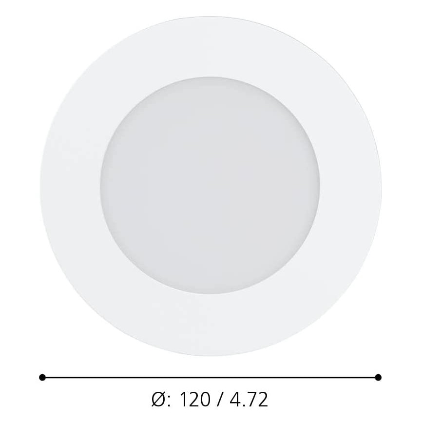 Eglo - LED Zatemnitvena kopalniška svetilka LED/5,4W/230V IP44 ZigBee