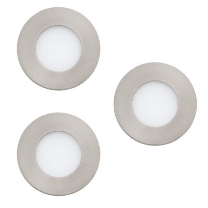 Eglo - ET 3x LED Zatemnitvena kopalniška svetilka FUEVA-Z  LED/2,8W/230V IP44