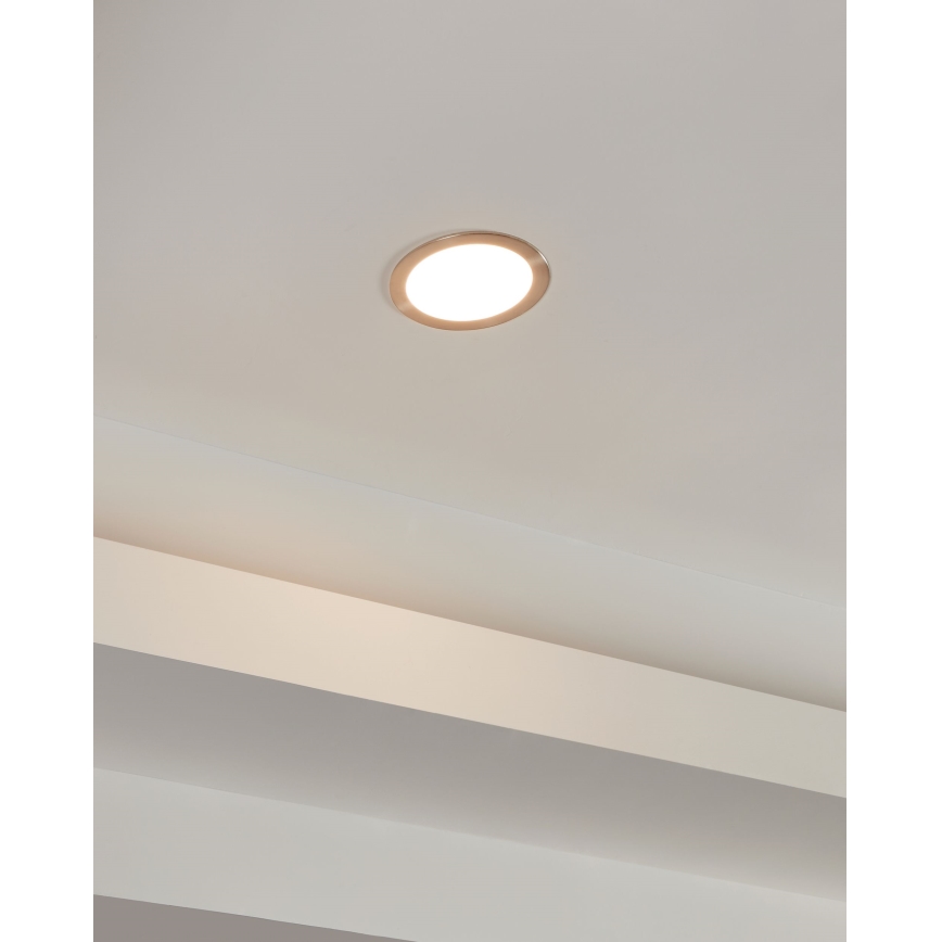 Eglo - LED Zatemnitvena kopalniška vgradna svetilka LED/10,5W/230V IP44 ZigBee