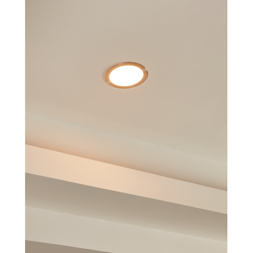 Eglo - LED Zatemnitvena kopalniška vgradna svetilka LED/10,5W/230V IP44 ZigBee