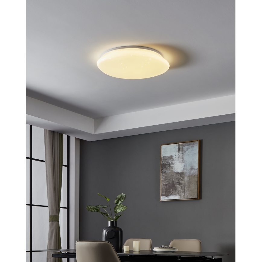Eglo - LED RGBW Zatemnitvena stropna svetilka LED/33W/230V ZigBee