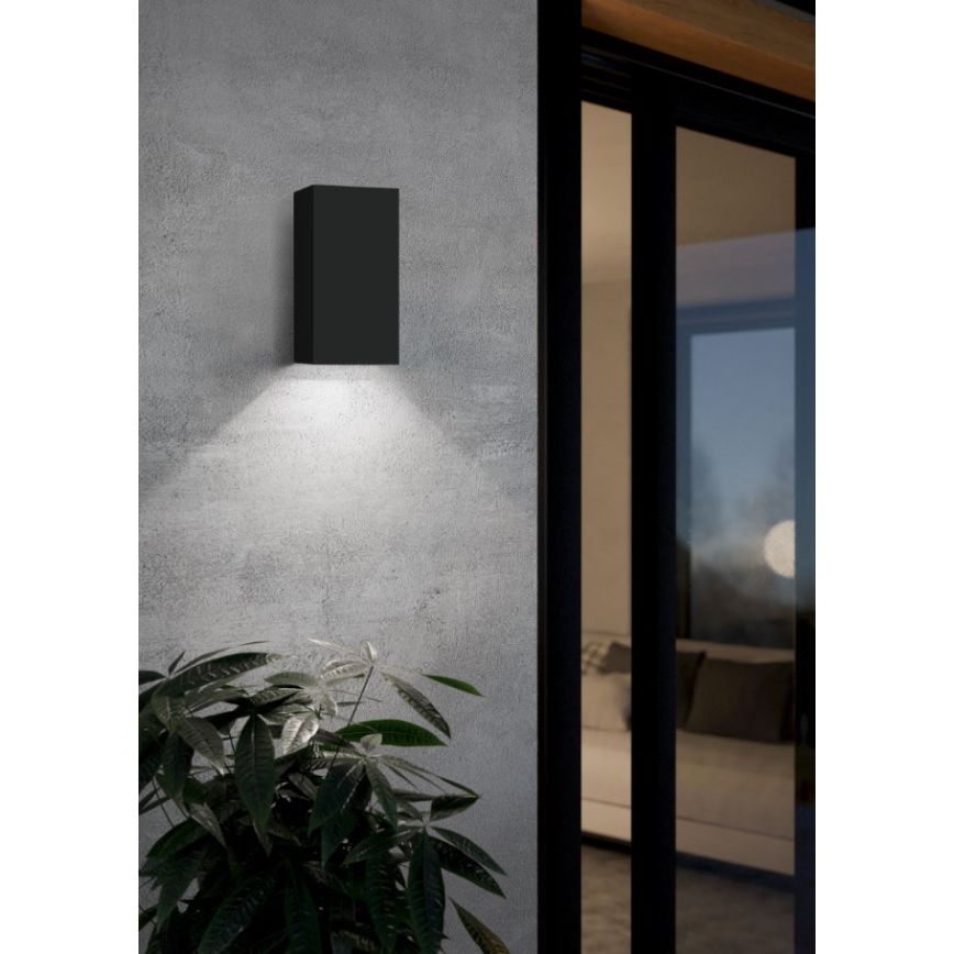 Eglo - LED RGB Zatemnitvena zunanja stenska svetilka 2xGU10/5W/230V IP55 2700-6500K
