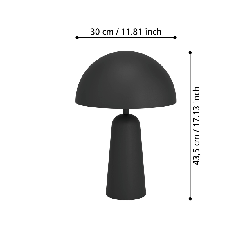 Eglo - Namizna svetilka 1xE27/40W/230V