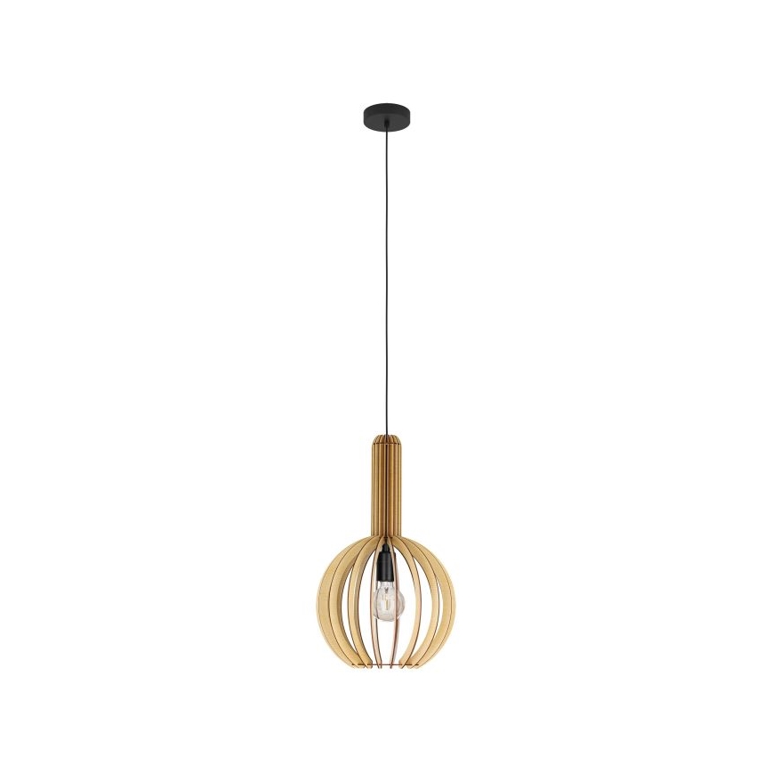Eglo - Lestenec na vrvici 1xE27/40W/230V pr. 31 cm bež