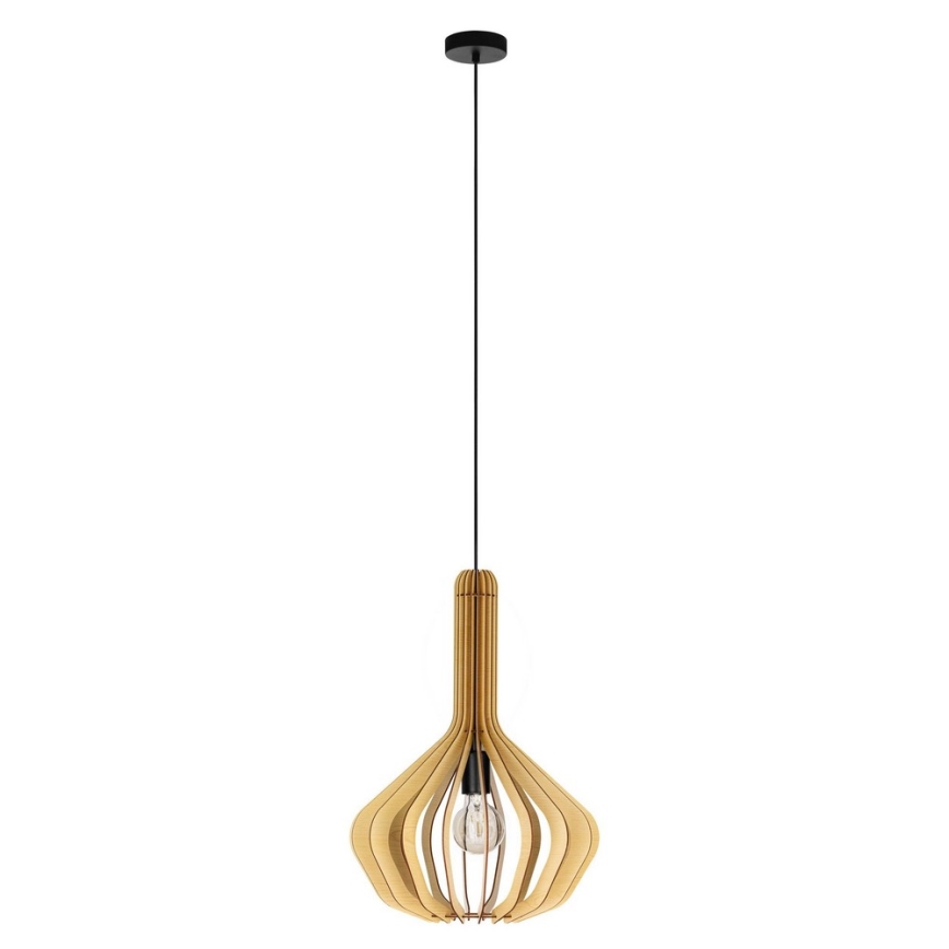 Eglo - Lestenec na vrvici 1xE27/40W/230V pr. 38 cm bež