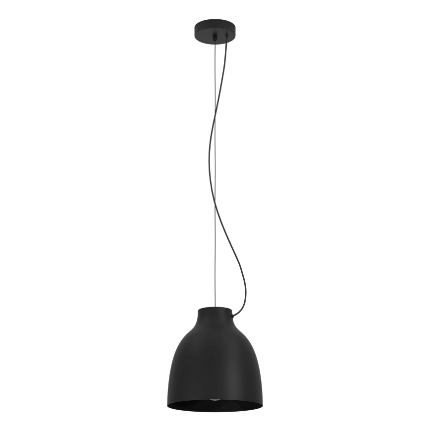 Eglo - Lestenec na vrvici 1xE27/40W/230V črna