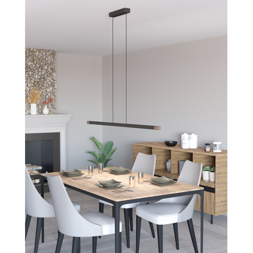 Eglo - LED Zatemnitveni lestenec na vrvici LED/22W/230V 3000K