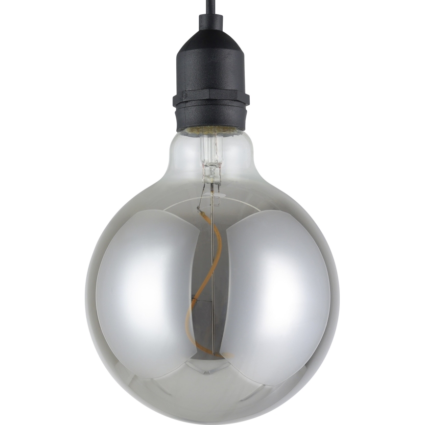 Eglo - LED Zunanja viseča svetilka LED/0,06W/6V 4xAA IP44 siva