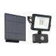 Eglo - LED Solarni reflektor s senzorjem 15xLED/0,03W/3,7V IP44