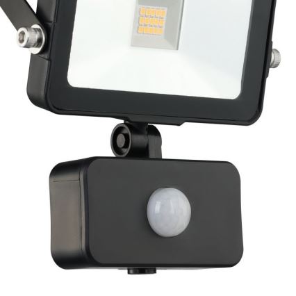 Eglo - LED Solarni reflektor s senzorjem 15xLED/0,03W/3,7V 2600 mAh IP44