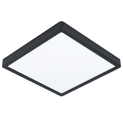 Eglo - LED Kopalniška stropna svetilka LED/20,5W/230V IP44 črna