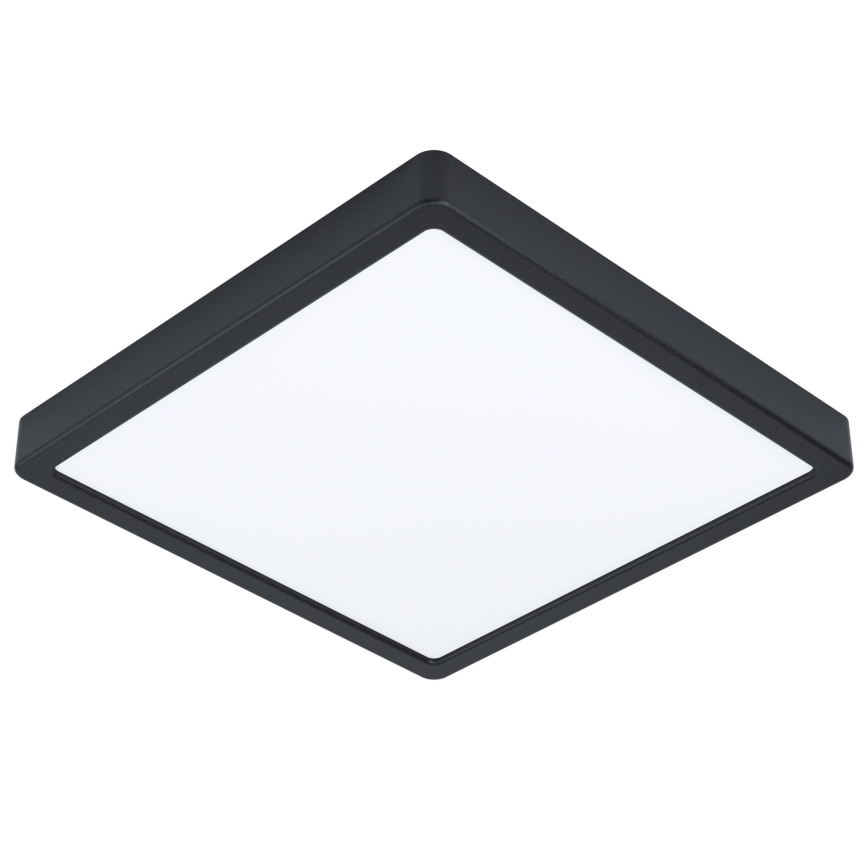 Eglo - LED Kopalniška stropna svetilka LED/20,5W/230V IP44 črna