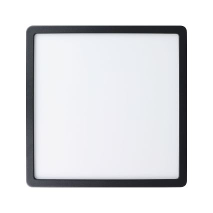 Eglo - LED Kopalniška stropna svetilka LED/20,5W/230V IP44 črna