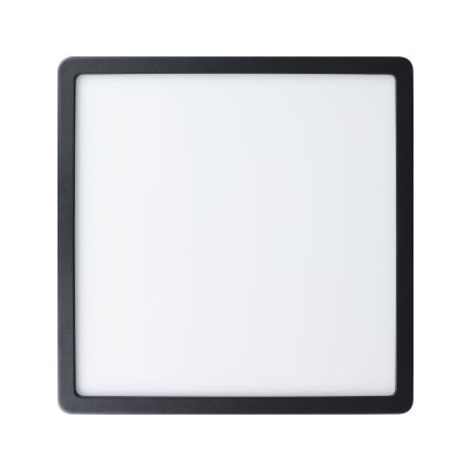 Eglo - LED Kopalniška stropna svetilka LED/20,5W/230V IP44 črna