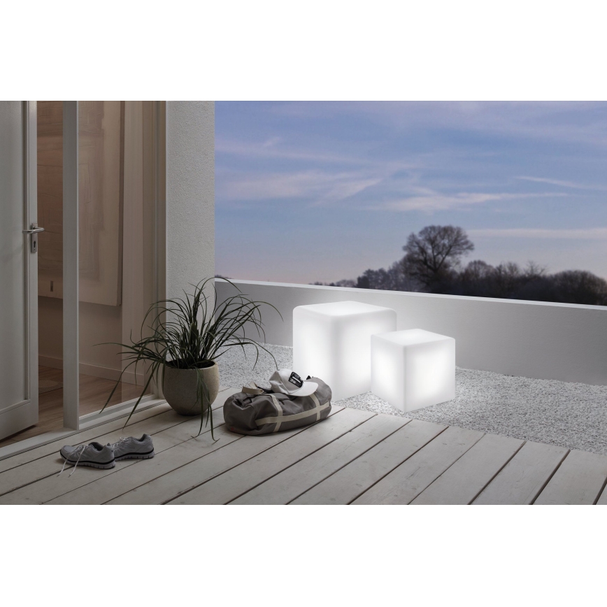 Eglo - Zunanja talna svetilka 1xE27/15W/230V 40x40 cm IP65