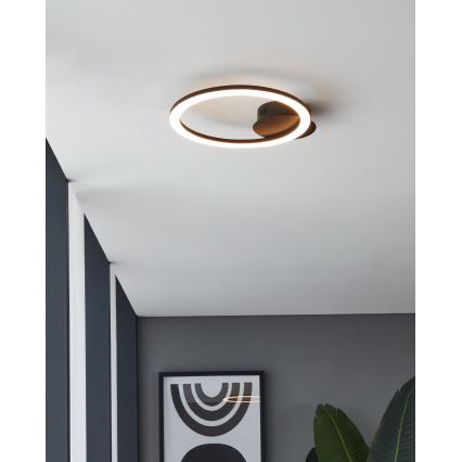 Eglo - LED Zatemnitvena stropna svetilka LED/15W/230V