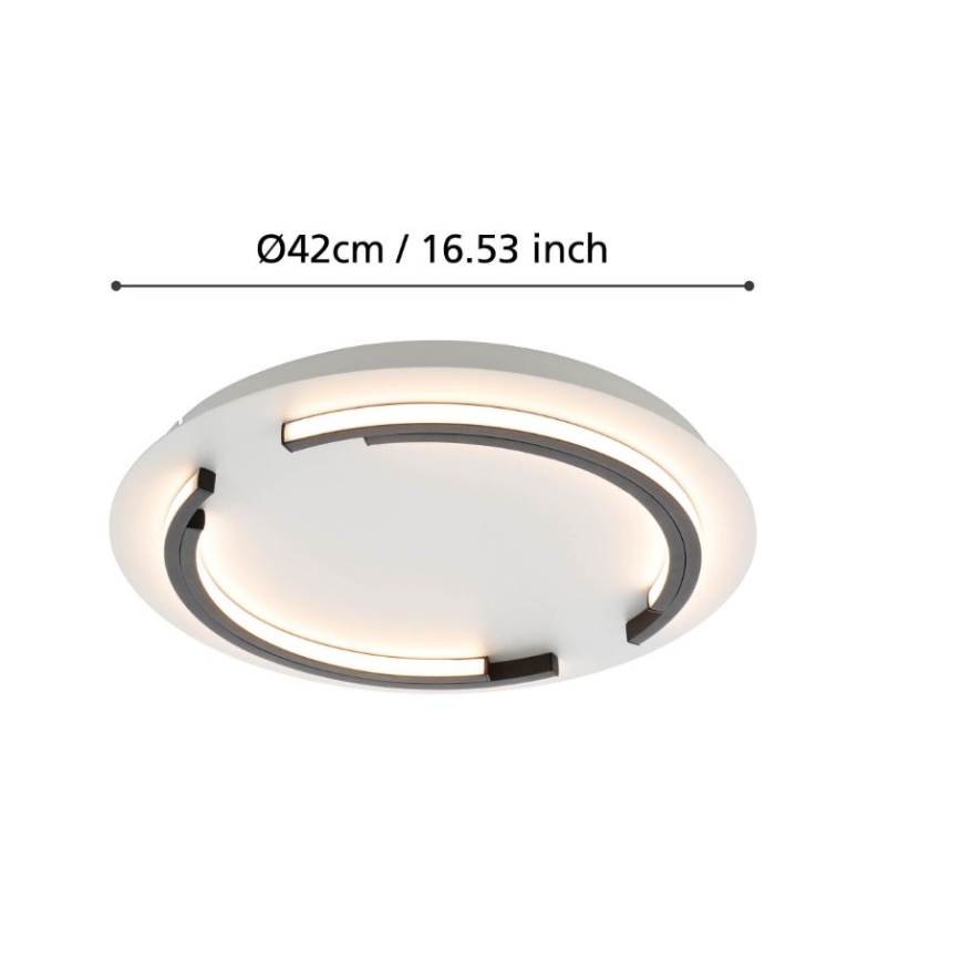 Eglo - LED Zatemnitvena stropna svetilka LED/25W/230V 3000K pr. 42 cm