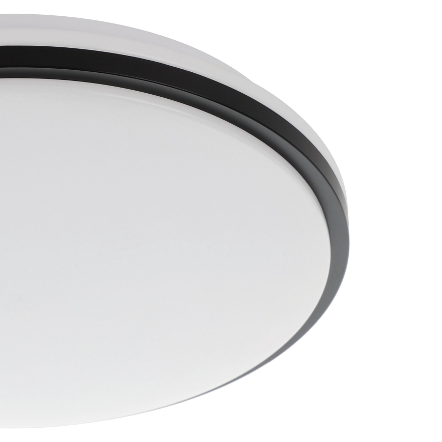 Eglo - LED Kopalniška stropna svetilka LED/15,6W/230V IP44 sijajni krom