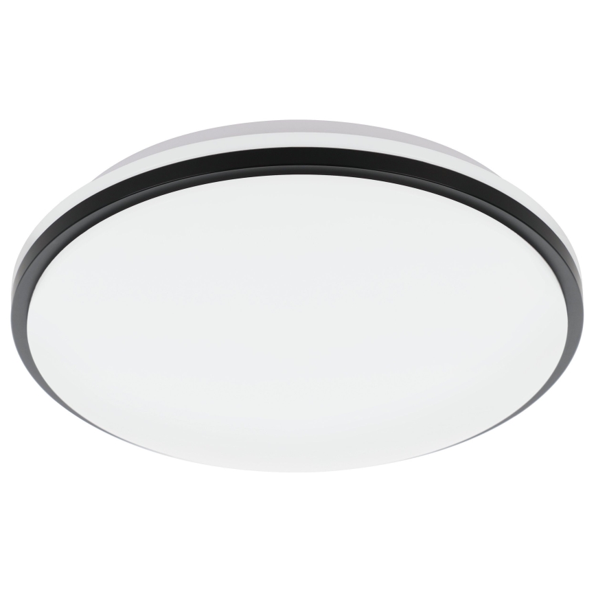 Eglo - LED Kopalniška stropna svetilka LED/15,6W/230V IP44 črna