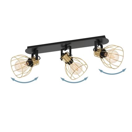 Eglo - Reflektor 3xE27/40W/230V