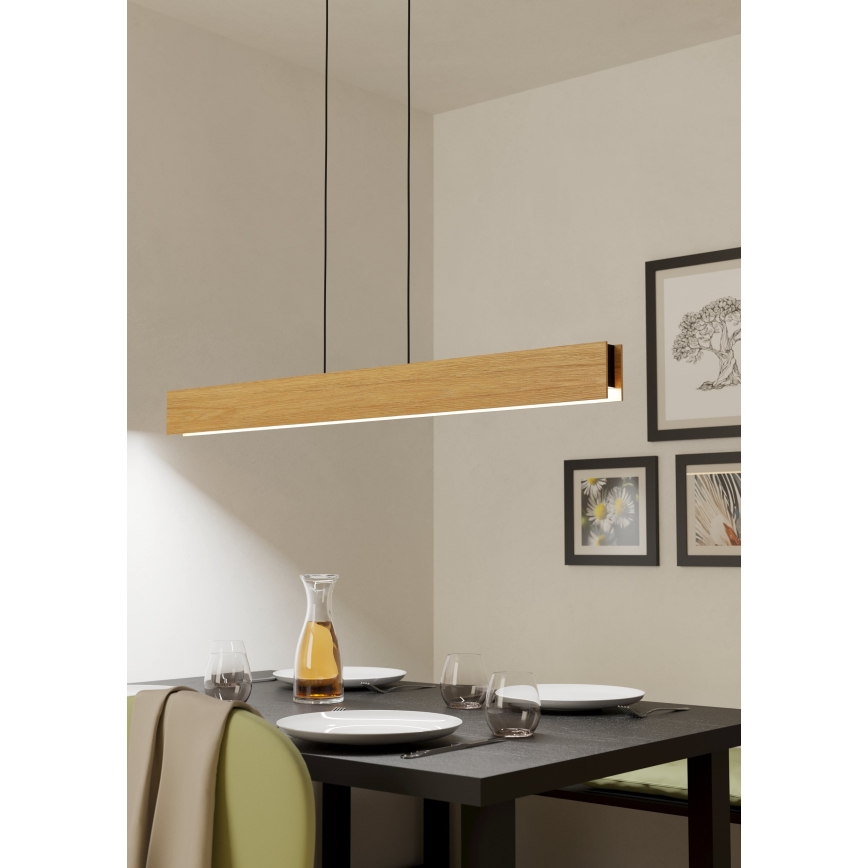 Eglo - LED RGBW Zatemnitveni lestenec na vrvici LED/35W/230V 2700-6500K