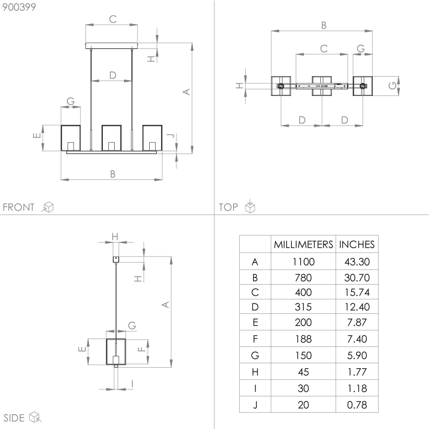 Eglo - Lestenec na vrvici 3xE27/40W/230V