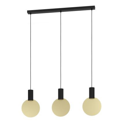 Eglo - LED Lestenec na vrvici 3xGU10/4,5W/230V 3000K