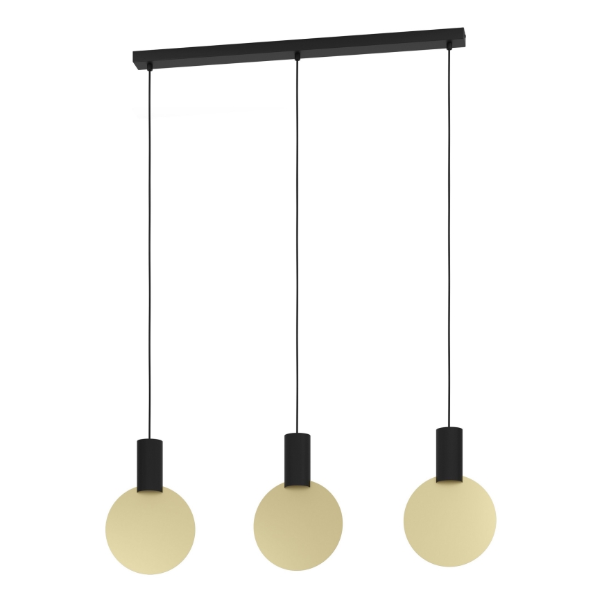 Eglo - LED Lestenec na vrvici 3xGU10/4,5W/230V 3000K