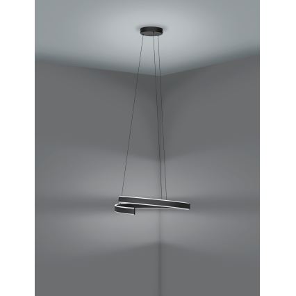 Eglo - LED Zatemnitveni lestenec na vrvici LED/42,5W/230V 3000-6500K