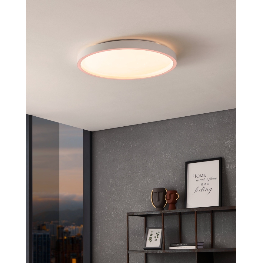 Eglo - LED RGBW Zatemnitvena stropna svetilka LED/34,5W/230V 2700-6500K