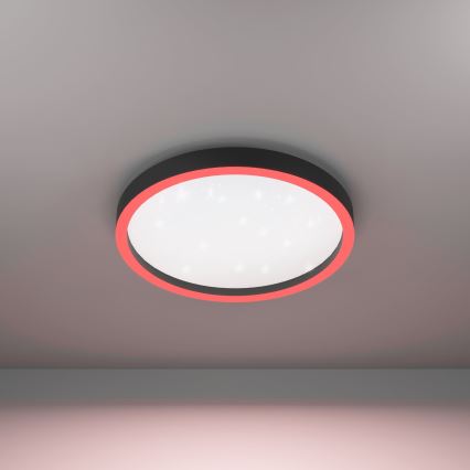 Eglo - LED RGBW Zatemnitvena stropna svetilka LED/17,8W/230V 2700-6500K