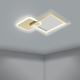 Eglo - LED Zatemnitvena stropna svetilka LED/15W/230V zlata + Daljinski upravljalnik