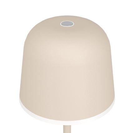 Eglo - LED Zatemnitvena zunanja polnilna svetilka LED/2,2W/5V 1800 mAh bež IP54