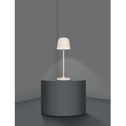 Eglo - LED Zatemnitvena zunanja polnilna svetilka LED/2,2W/5V 1800 mAh bež IP54