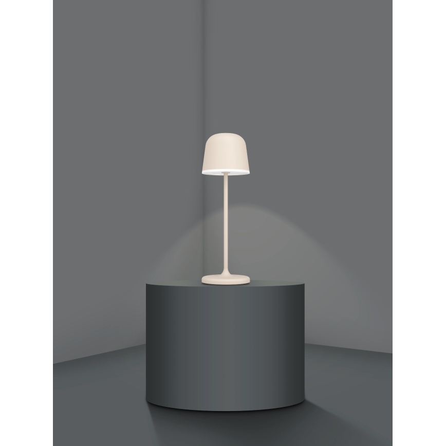 Eglo - LED Zatemnitvena zunanja polnilna svetilka LED/2,2W/5V 1800 mAh bež IP54
