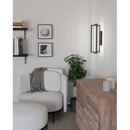 Eglo - LED Zatemnitvena stenska svetilka LED/15,5W/230V + Daljinski upravljalnik