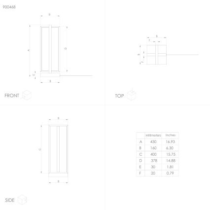 Eglo - LED Zatemnitvena namizna svetilka LED/15,5W/230V + Daljinski upravljalnik