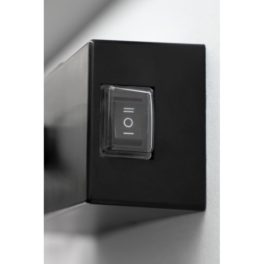 Eglo - LED Kopalniška osvetlitev ogledala LED/5W/230V IP44 črna
